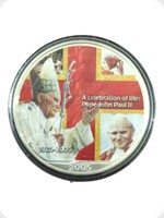 2005
Silver
US Eagle Silver Bullion Colorised Pope Jean Paul II
