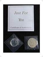 2006
Silver
Just For You - Britannia 20p 1/10th Ounce And Silver Six Pence
