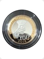 2014
Silver
&pound;2 - 100th Anniversary Of The First World War

