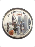 2006
Silver
US Eagle Silver Bullion Colorised WTC 9/11 - 5th Anniversay
