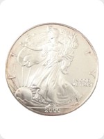 2000
Silver
US Eagle Silver Bullion
