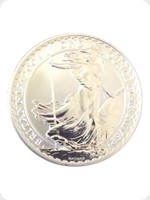 2004
Silver
Britannia &pound;2 Silver Bullion
