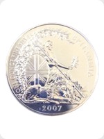 2007
Silver
Britannia &pound;2 Silver Bullion
