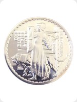 2001
Silver
Britannia &pound;2 Silver Bullion

