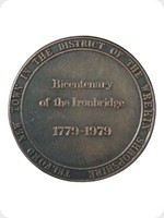 1979
Copper
Bicentenary Of The Ironbridge 1779 - 1979
