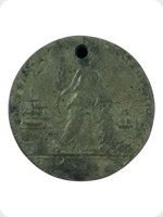 1814
Bronze
Great Britain Peace Treaty Prussia
