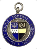 1953
Silver
Surrey County Football Association Medal
