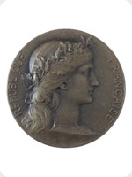 1955
Bronze
Marianne Institute Stenographique
