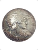 1955
Bronze
Marianne Comite Central Des Chambres Syndicales
