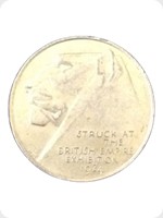 1924
Bronze
British Empire Exhibition - 'Keepsake Medal' No. 1
