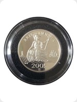 2005
Silver
Britannia - Royal Wedding 9th April 2005 'Charles & Camilla'
