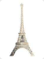 2014
Cupronickel
Eiffel Tower BVI $1 Nickel Silver
