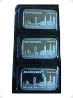 2014
Silver
AU Trading World Financial Center Bullion Bar - Hong Kong Series
