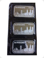 2014
Silver
AU Trading World Financial Center Bullion Bar - Hong Kong Series
