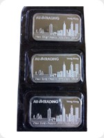 2014
Silver
AU Trading World Financial Center Bullion Bar - Hong Kong Series
