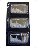 2014
Silver
AU Trading World Financial Center Bullion Bar - New York Series
