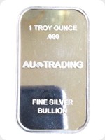 2014
Silver
AU Trading Bullion Bar
