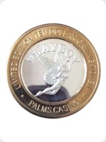 2006
Silver
Playboy 2006 $10 Palms Casino Resort Gaming Token
