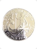 2008
Silver
Britannia &pound;2 Silver Bullion

