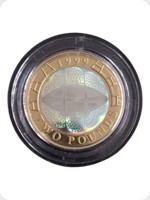 1999
Silver
&pound;2 Piedfort - Rugby World Cup
