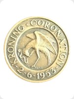 1953
Bronze
Queen Elizabeth II Coronation Commemorative Medal (South Africa)
