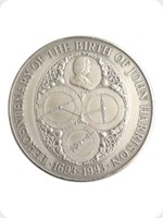 1993
Silver
Tercentenary Of The Birth Of John Harrison
