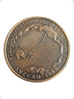 1984
Bronze
Standard Telephones and Cables ANZCAN 1984
