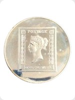 1977
Silver
One Penny Postage - QEII Silver Jubilee
