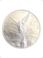 2001
Silver
Mexican Libertad Silver Bullion

