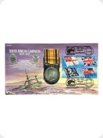 2001

Benham FDC - South African Campaigns Medal 1834-53
