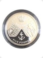1997
Silver
&pound;5 - Queen Elizabeth II Golden Wedding Anniversary

