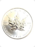 2008
Silver
Canadian Maple Silver Bullion
