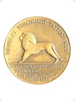 1925
Bronze
British Empire Exhibition 'Wembley Torchlight Tattoo' Medal
