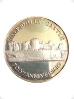 1971
Silver
Caerphilly Castle 700th Anniversary
