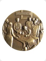 1997
Bronze
Tenerife 97 World Stamp Exhibition Medal
