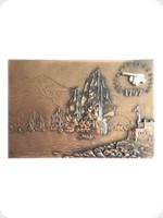 1997
Bronze
Tenerife 97 World Stamp Exhibition Plaque
