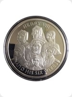 2009
Silver
Britannia - Henry VIII & His Six Wives
