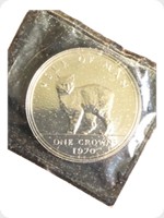 1970
Silver
Isle Of Man Silver Proof Manx Crown
