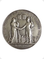 1957
Silver
Britannia - Queen's Visit To France
