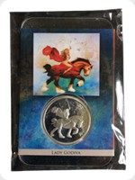 2015
Silver
Lady Godiva Medal Special Art Slabbed
