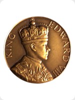 1936
Bronze
Edward VIII Abdication Medal
