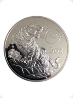 1998
Cupronickel
Zodiac Year Of The Tiger Medal
