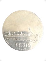 1970
Cupronickel
Ocean Steamship Liners Medal - Paris 1921
