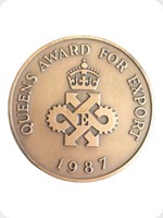 1987
Bronze
Royal Mint Queens Award For Export Medal
