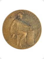 1924
Bronze
British Empire Exhibition - Britannia Moneta
