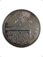 1977
Silver
Cunard Queen Elizabeth 2 World Voyage Medal
