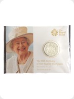 2016
Silver
2016 &pound;20 Queen's 90th Birthday
