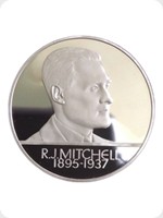 1995
Silver
R J Mitchell Silver Proof Centenary Medal
