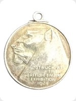 1924
Silver
British Empire Exhibition - 'Keepsake Medal' No. 1

