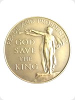 1937
Bronze
George VI Coronation Commemorative Medal
